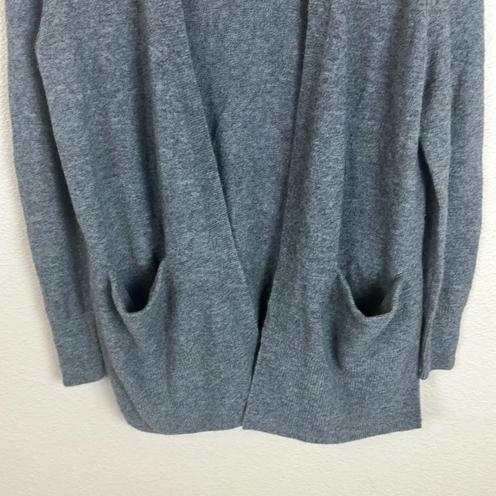 Madewell Cozy Walker Merino Wool Alpaca Blend Cardigan Sweater in Grey - Picture 5 of 10